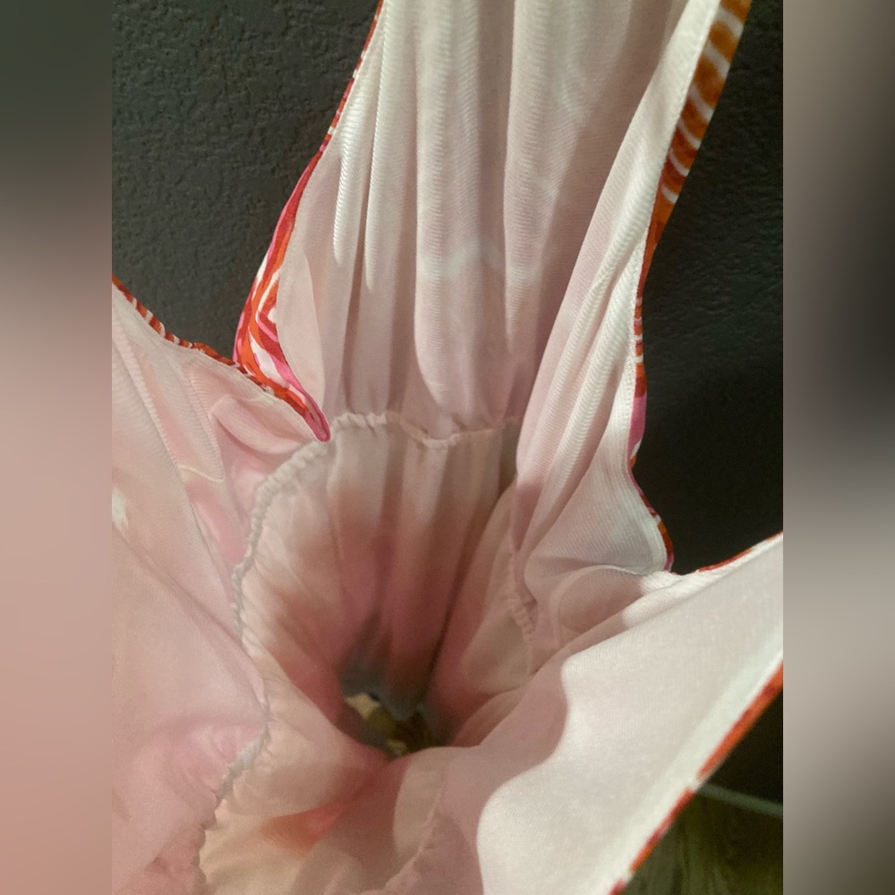 OLD NAVY EUC Like New Multicolor maxi dress, geometric pattern, chevron stripes - Picture 6 of 10